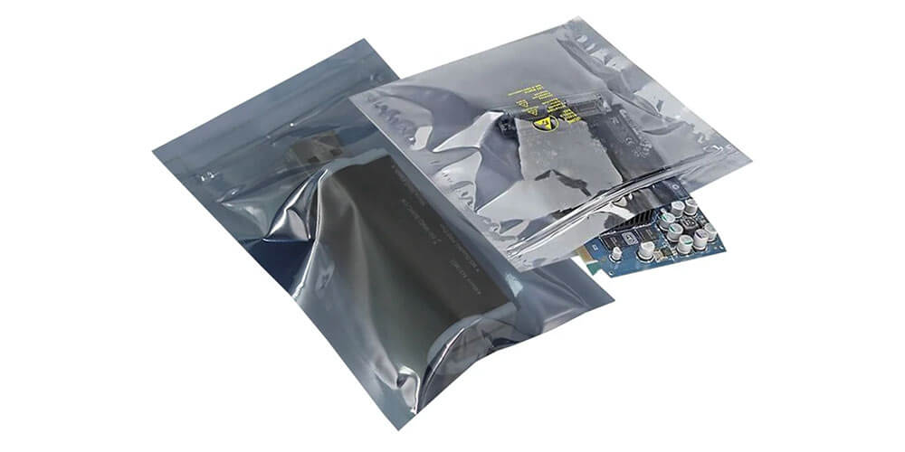 Silver ESD Shielding Bags